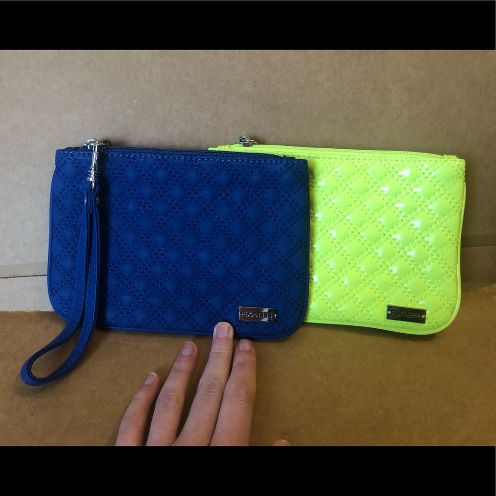 Express Faux Leather Quilted Clutches